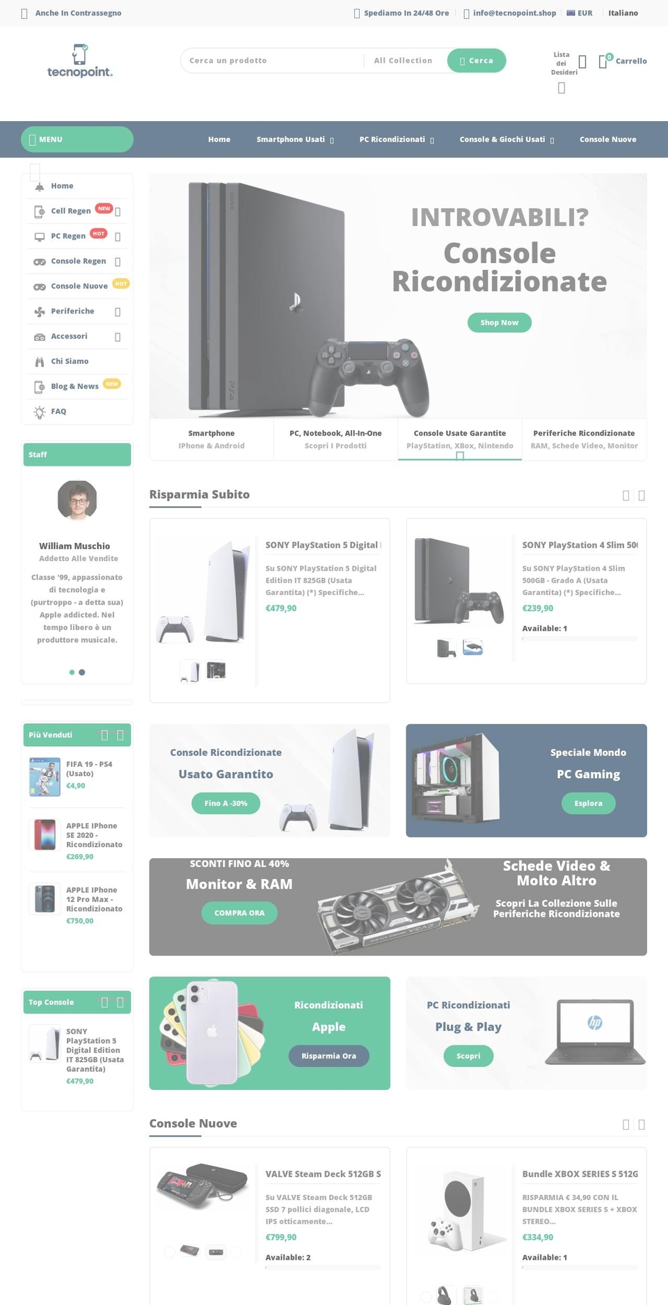 tecnopoint.shop shopify website screenshot