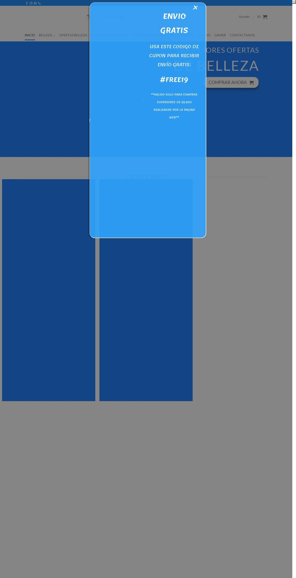 tecnystore.com — Shopify storefront screenshot
