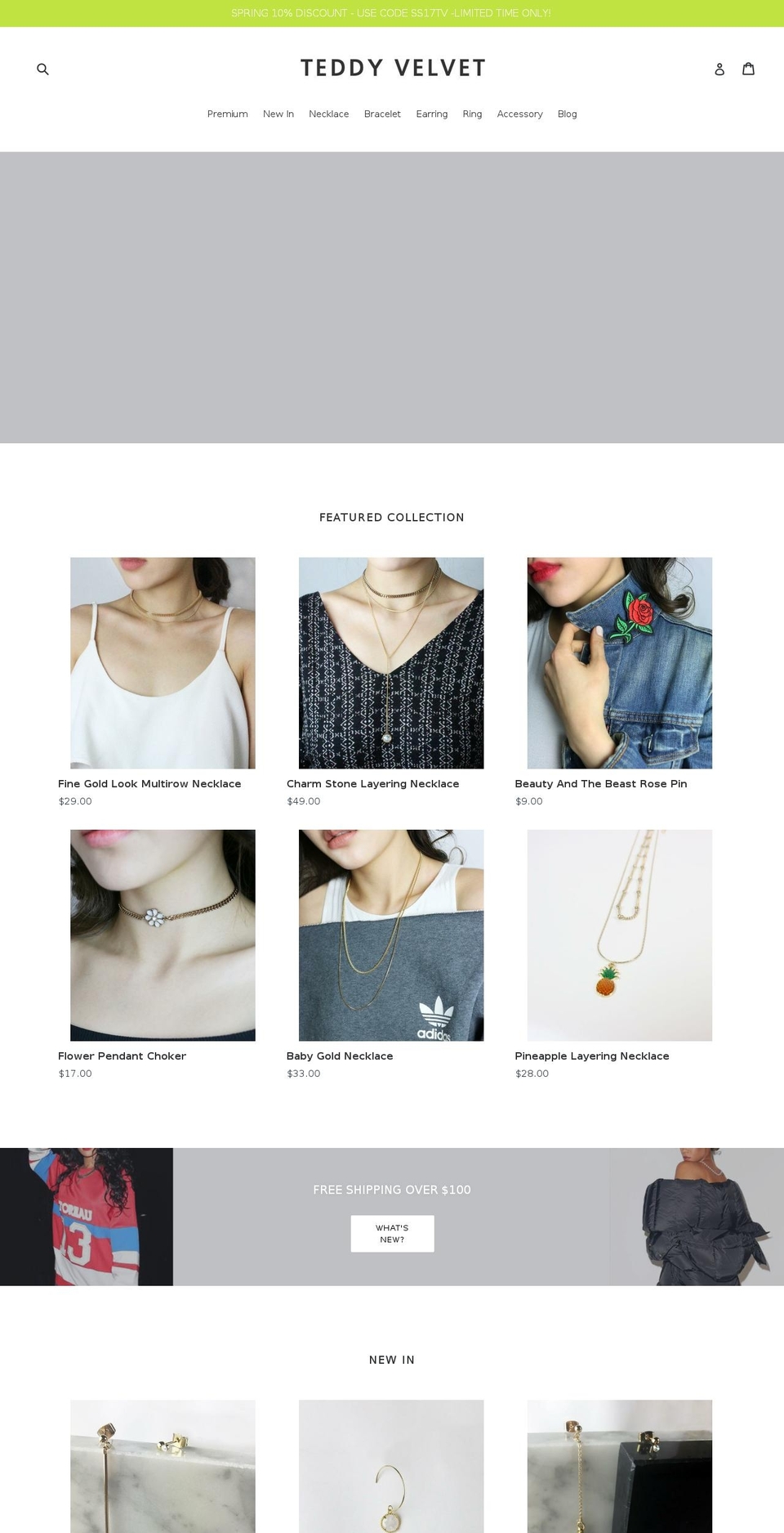 teddyvelvet.com shopify website screenshot