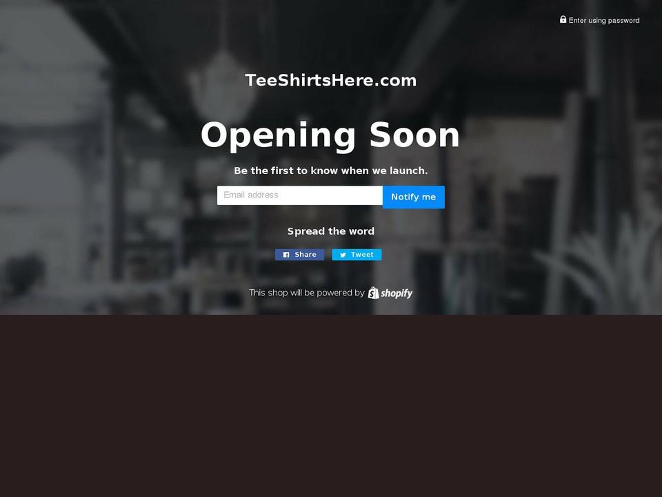 tee-monkey.com — Shopify storefront screenshot