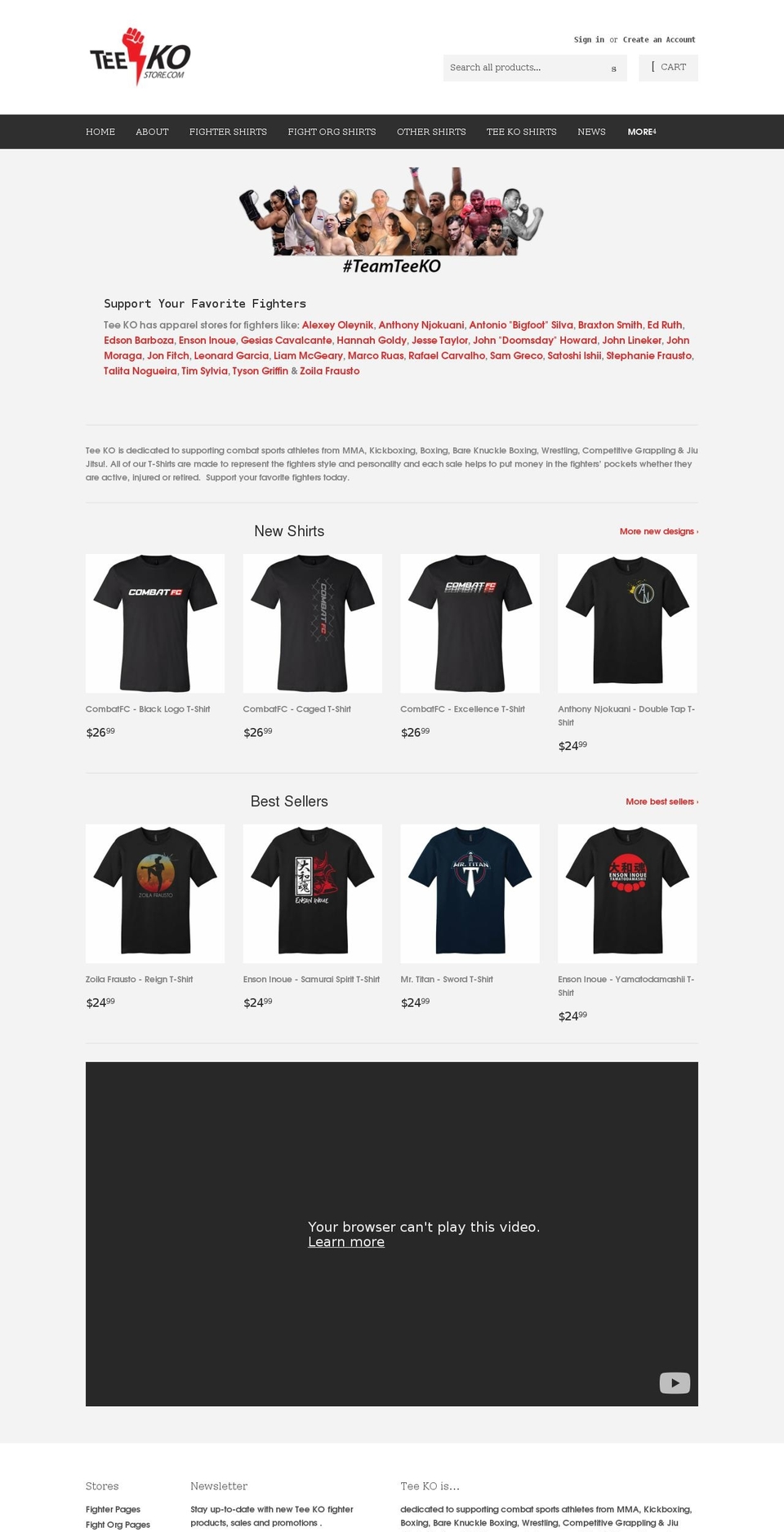teekostore.com shopify website screenshot