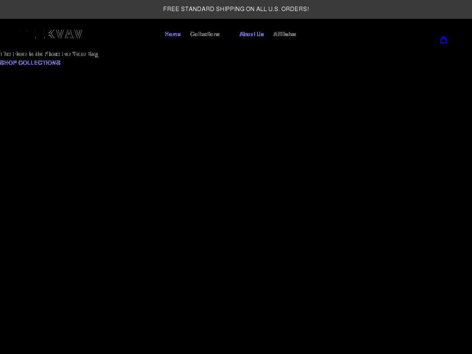 teekvav.com shopify website screenshot