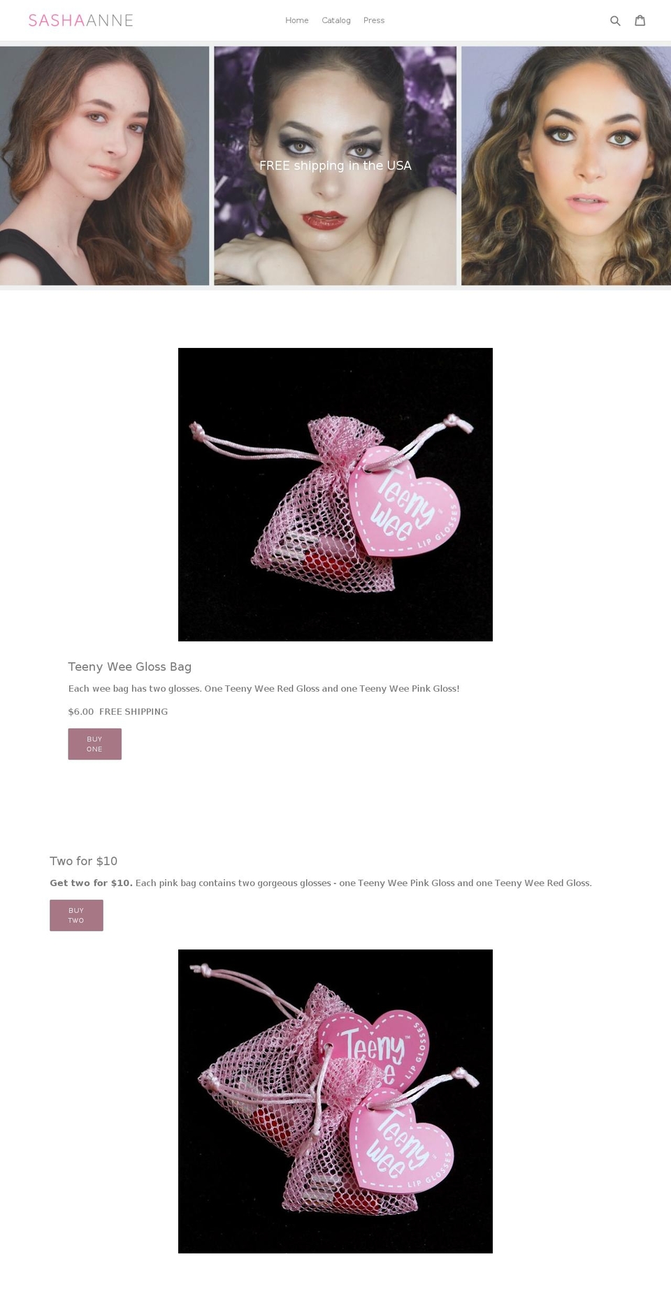 teenywee.com — Shopify storefront screenshot
