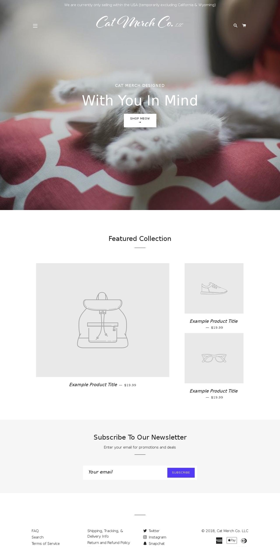 teeontee.com — Shopify storefront screenshot