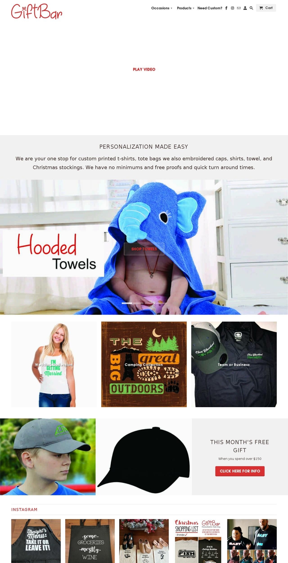 teesbar.com — Shopify storefront screenshot