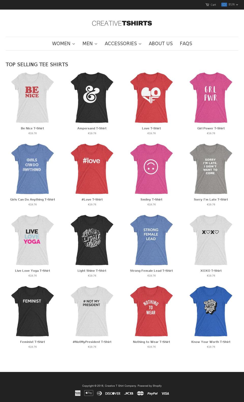 Copy of Copy of minimal Shopify theme site example teeshirtsurplus.myshopify.com