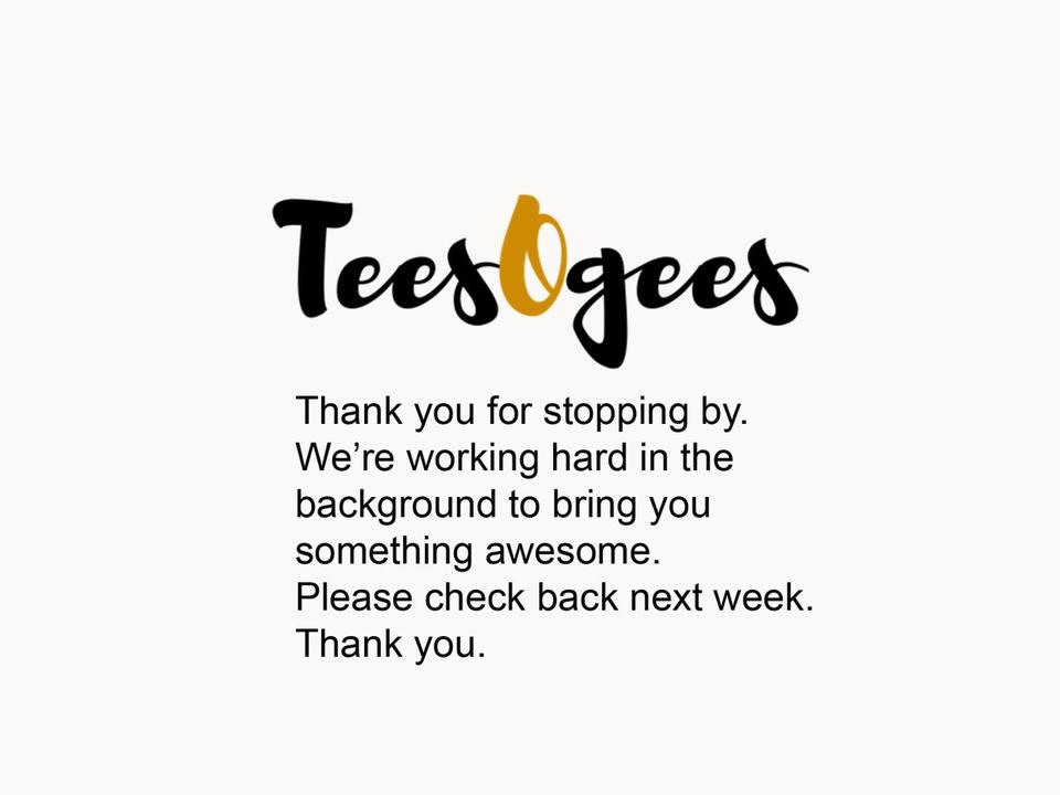 teesogees.com — Shopify storefront screenshot