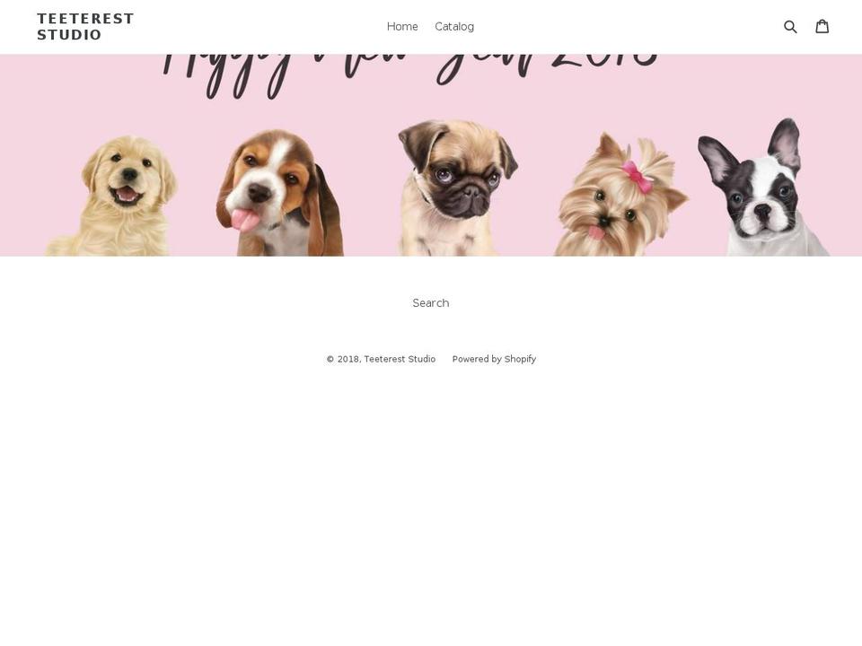 teeterest.com shopify website screenshot