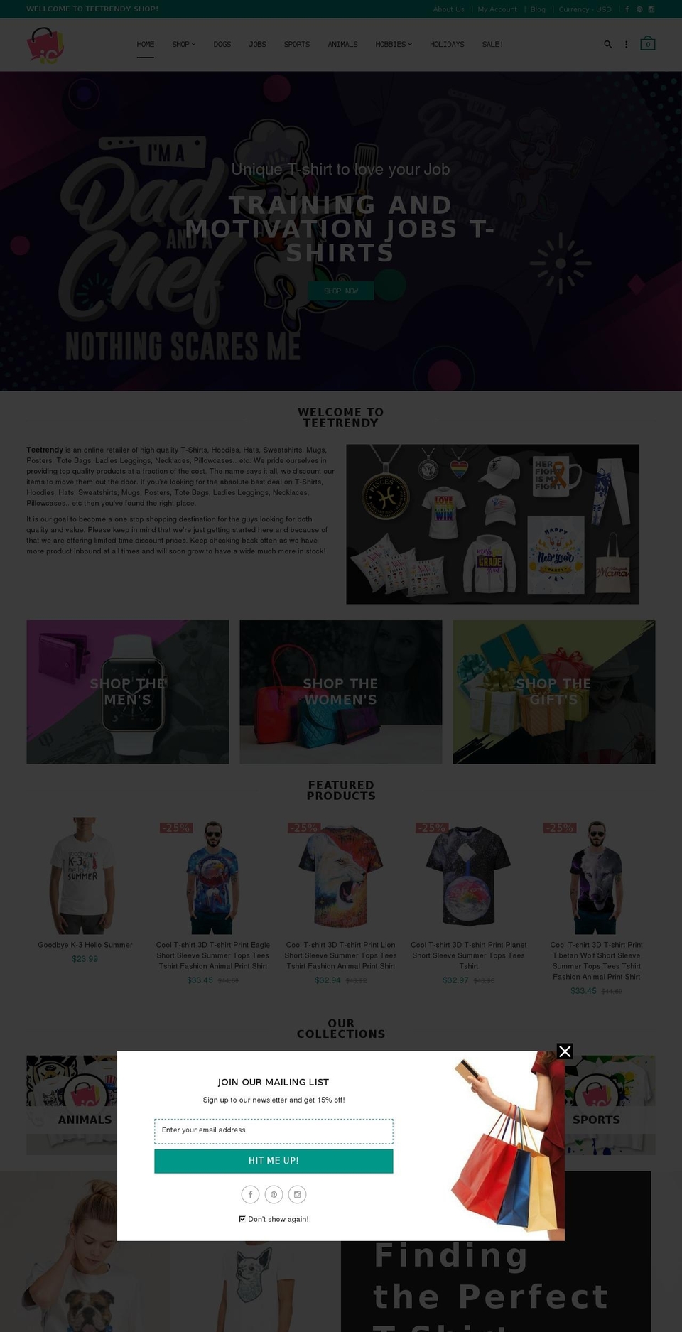 rt-material2-v1-4 Shopify theme site example teetrendy.net