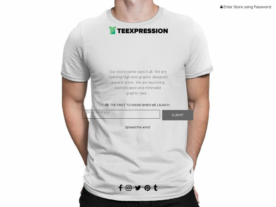teexpression.com — Shopify storefront screenshot