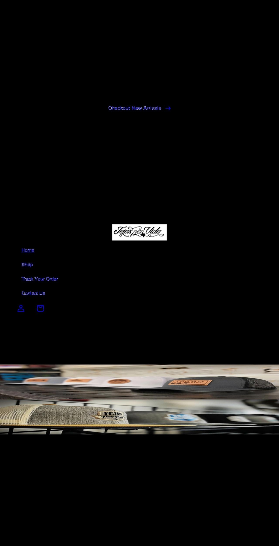 tejasporvida.com — Shopify storefront screenshot
