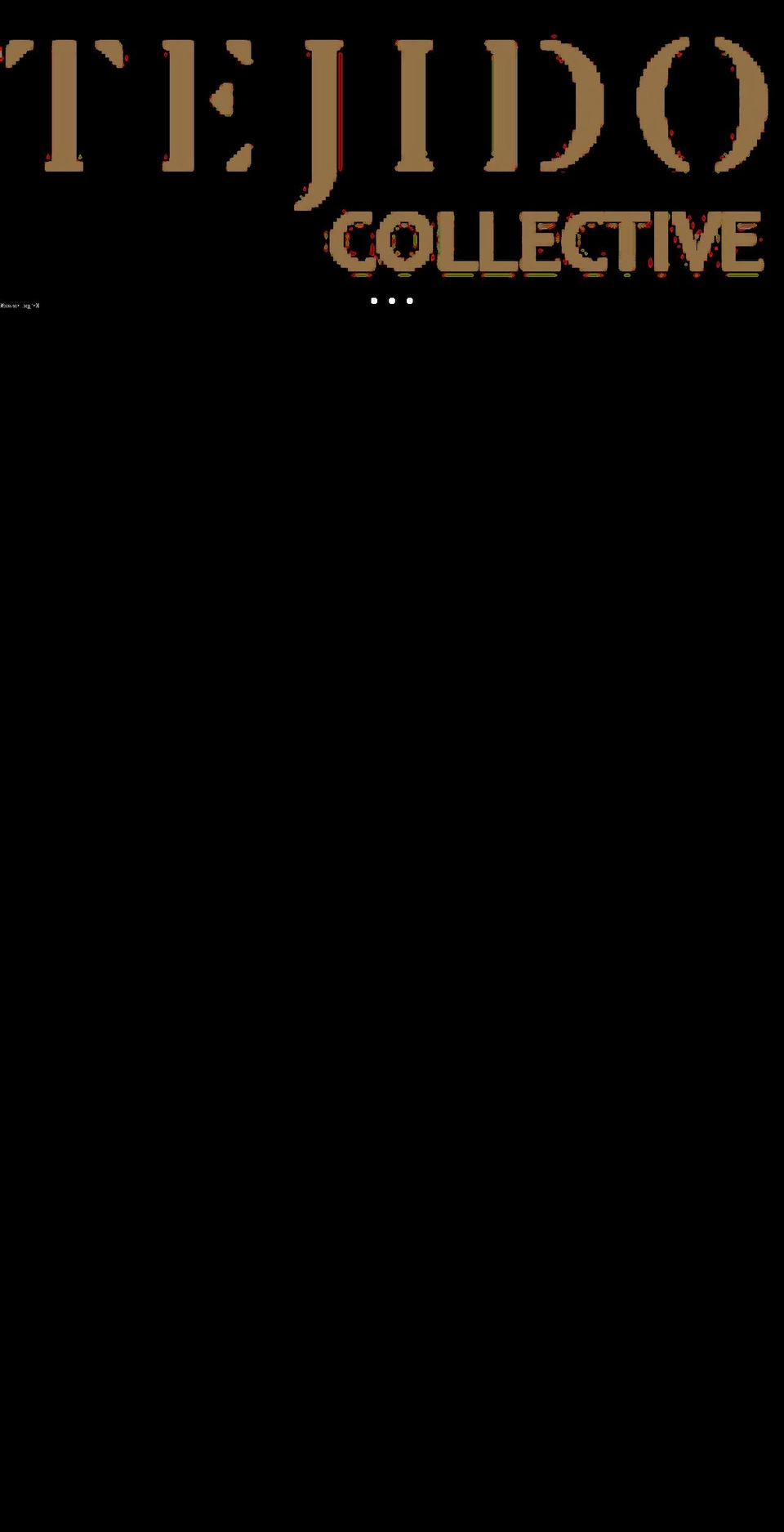 tejidocollective.com shopify website screenshot