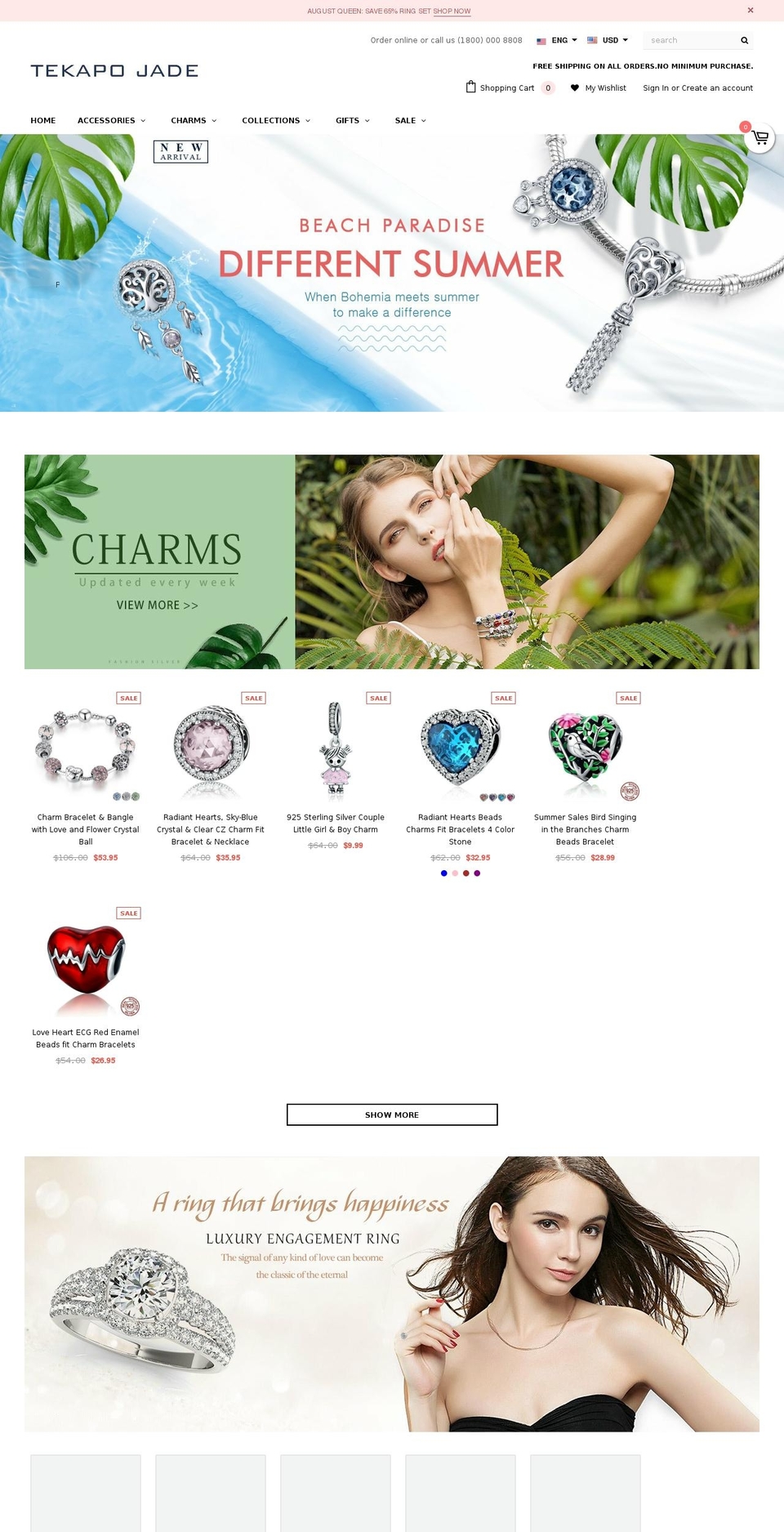 tekapojade.com — Shopify storefront screenshot