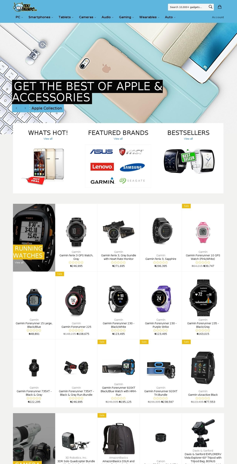 tekimundo.com shopify website screenshot