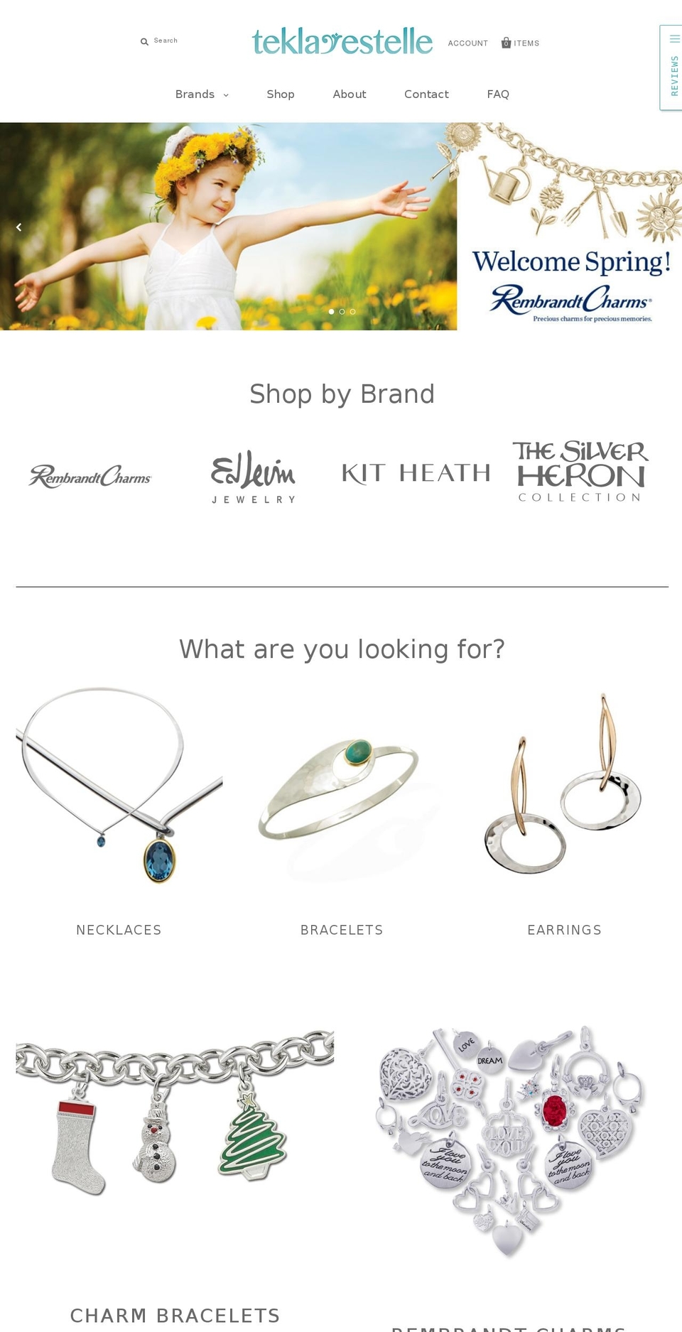 teklaestelle.com shopify website screenshot