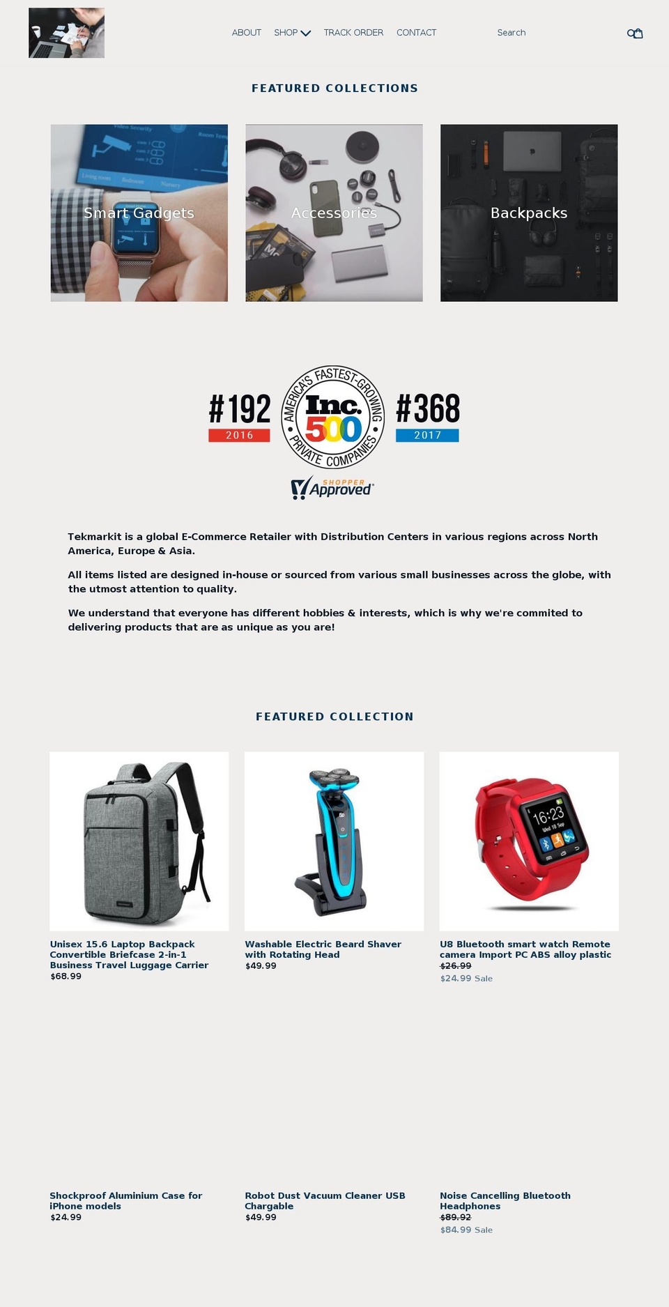 tekmarkit.com shopify website screenshot
