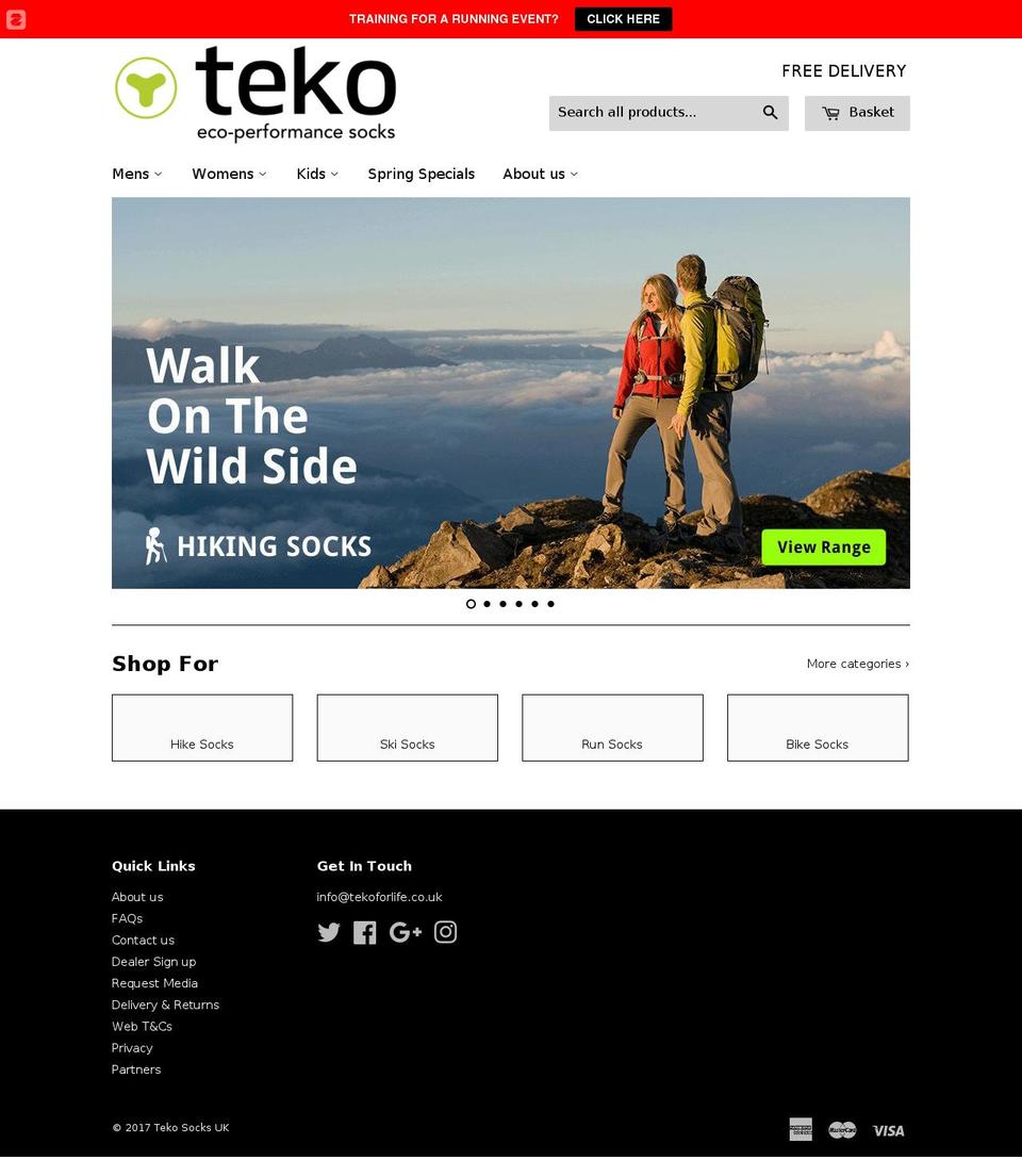 tekoforlife.co.uk shopify website screenshot