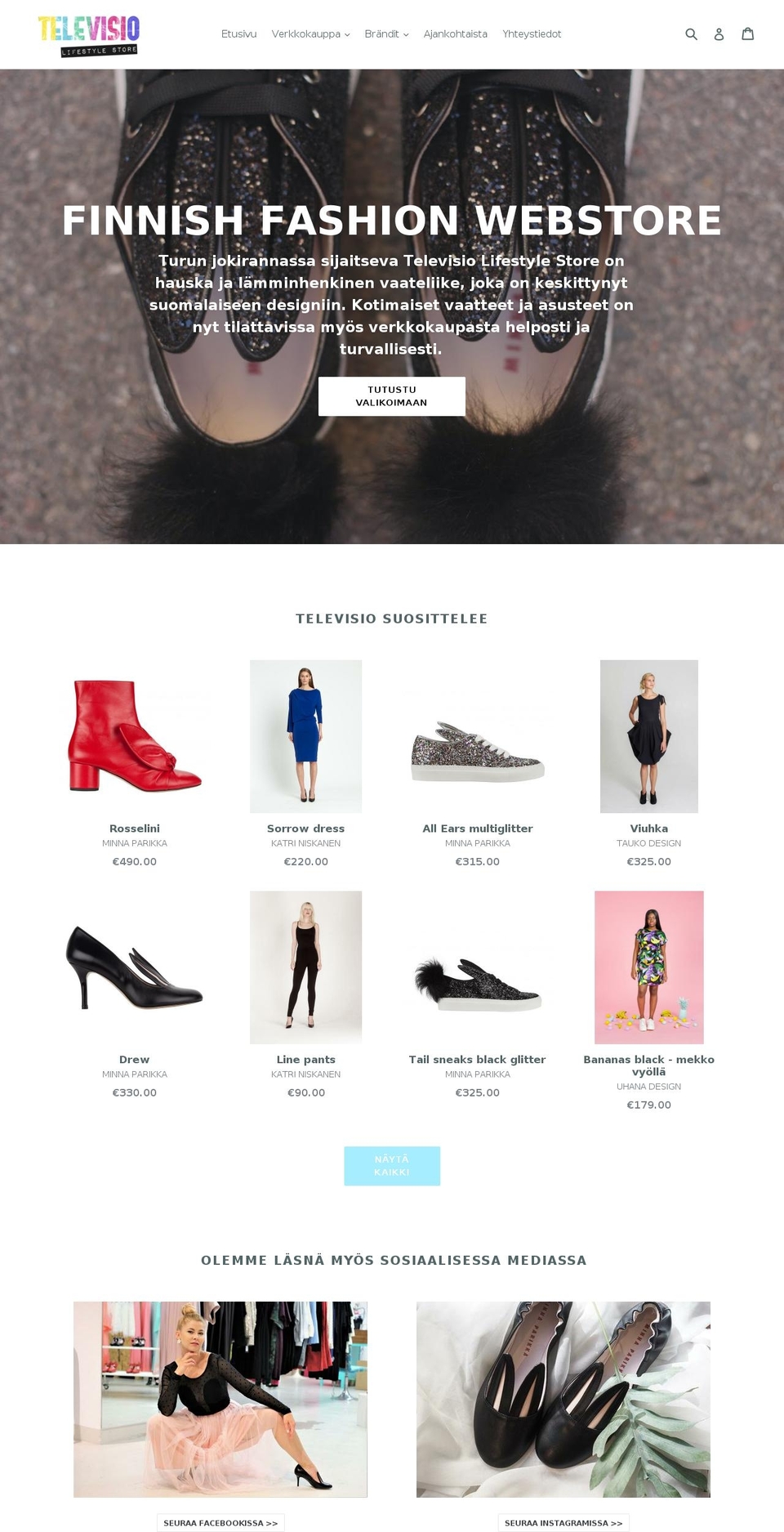 televisioon.fi shopify website screenshot