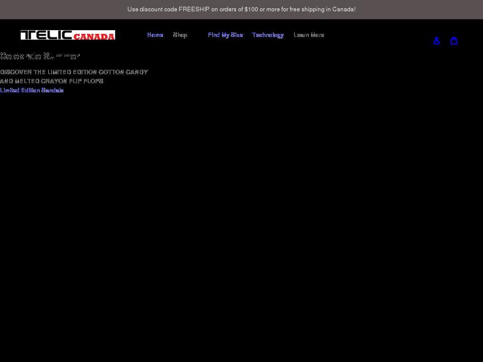 teliccanada.com shopify website screenshot