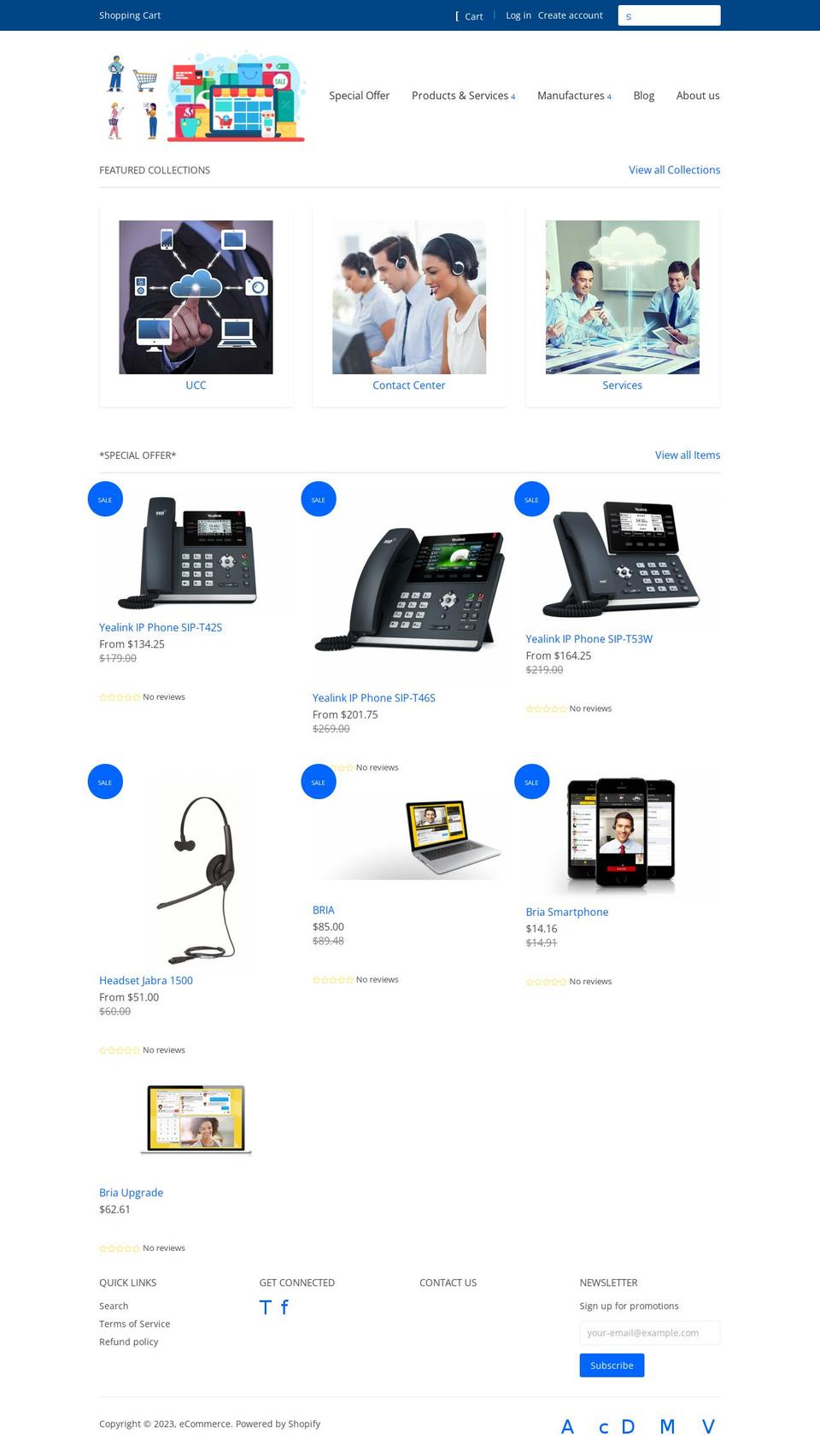 telonline-us.myshopify.com shopify website screenshot