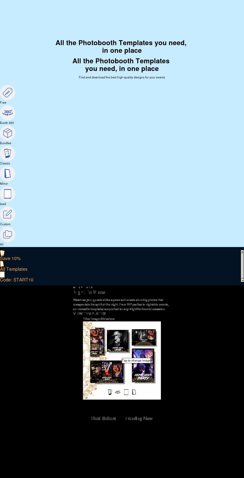 templatesfy.com shopify website screenshot