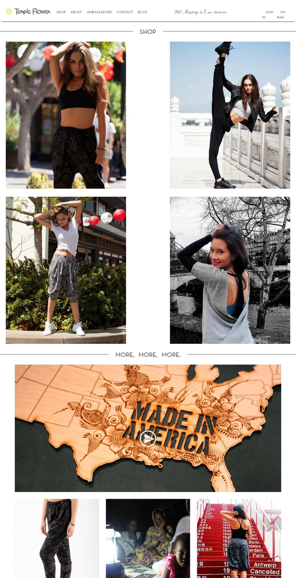 Temple-Flower Jaron 7-12-15 Shopify theme site example templefloweryoga.com