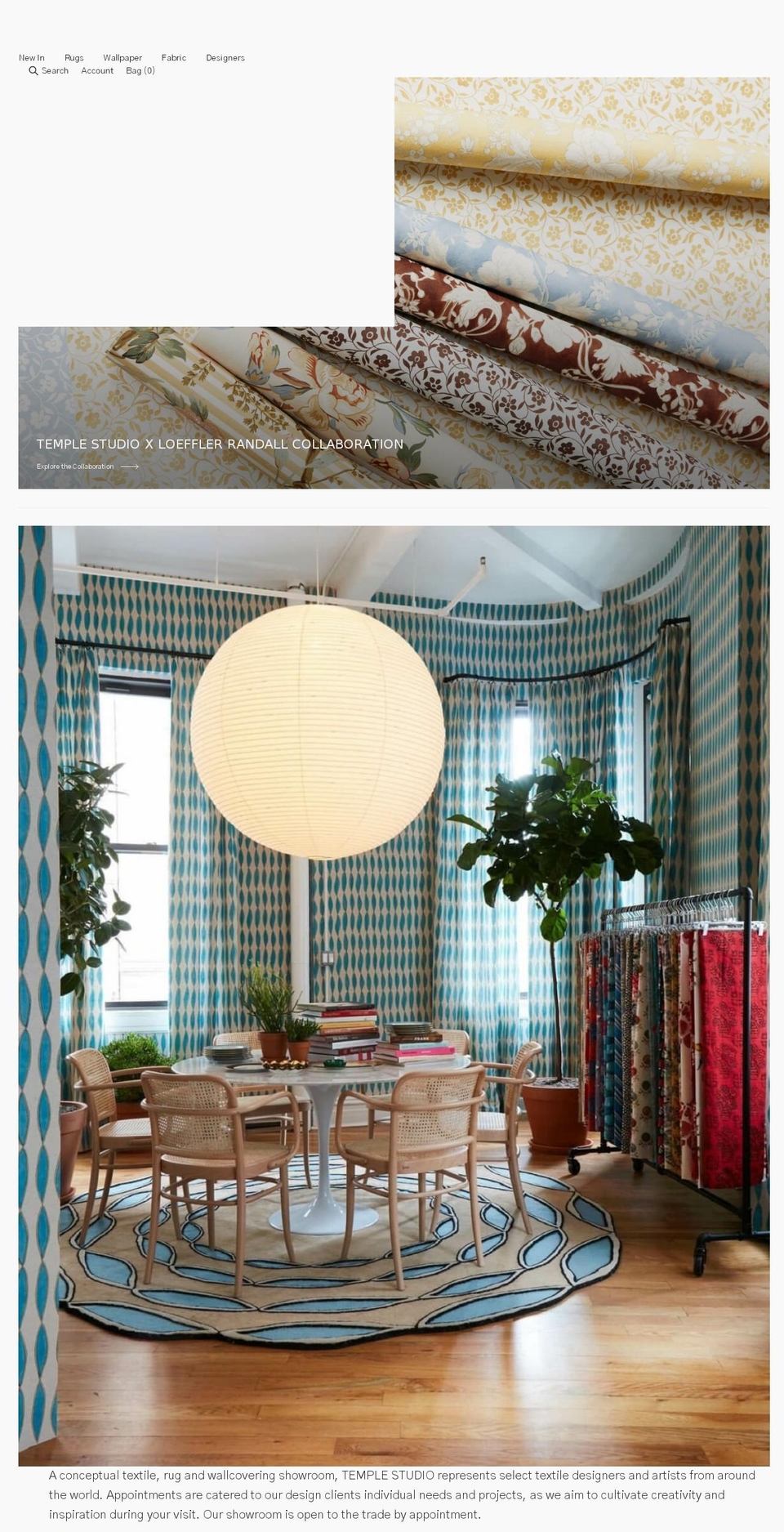 templestudiony.com shopify website screenshot