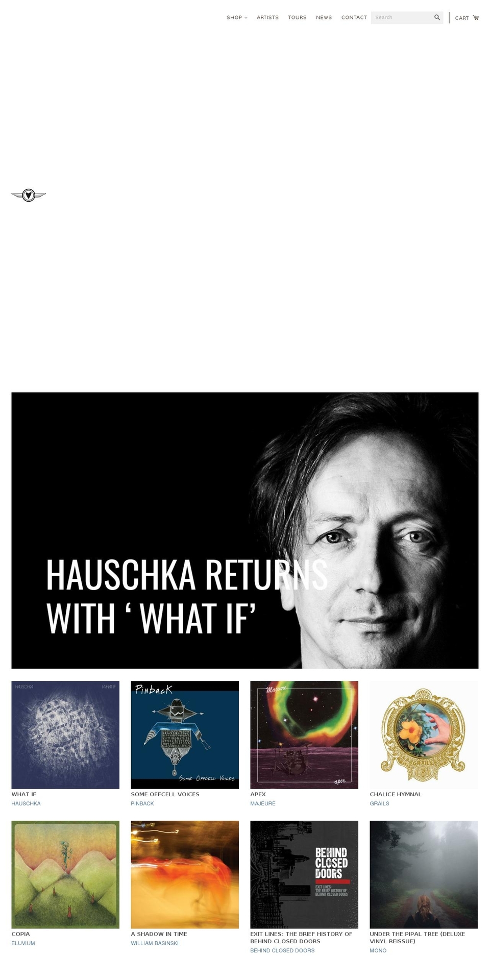 temporaryresidence.com shopify website screenshot