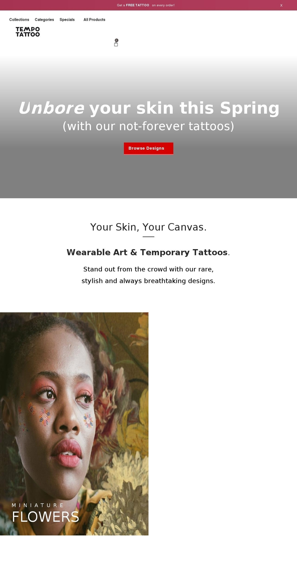 Airi-v-- Shopify theme site example tempotattoo.com