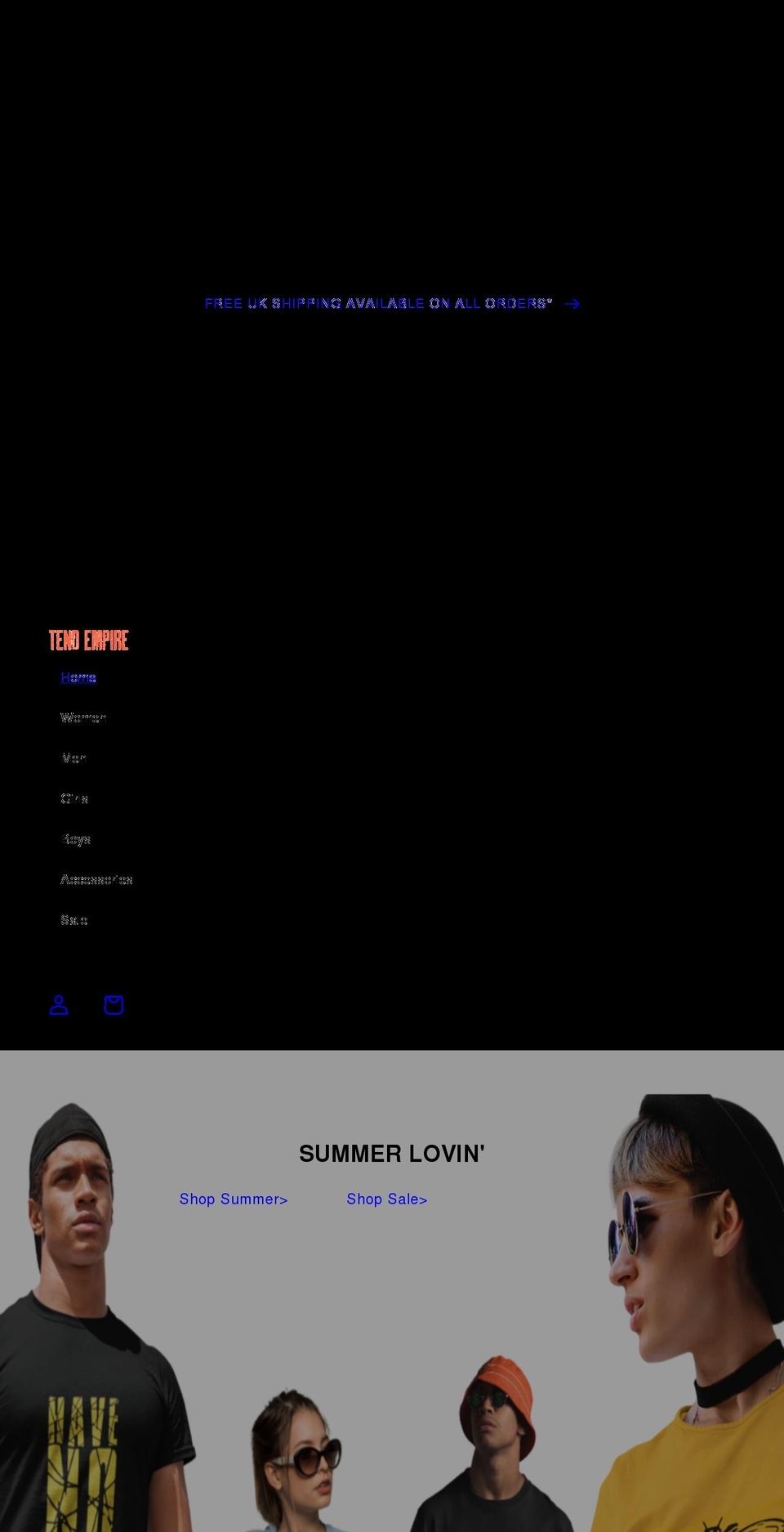 tendempire.com shopify website screenshot