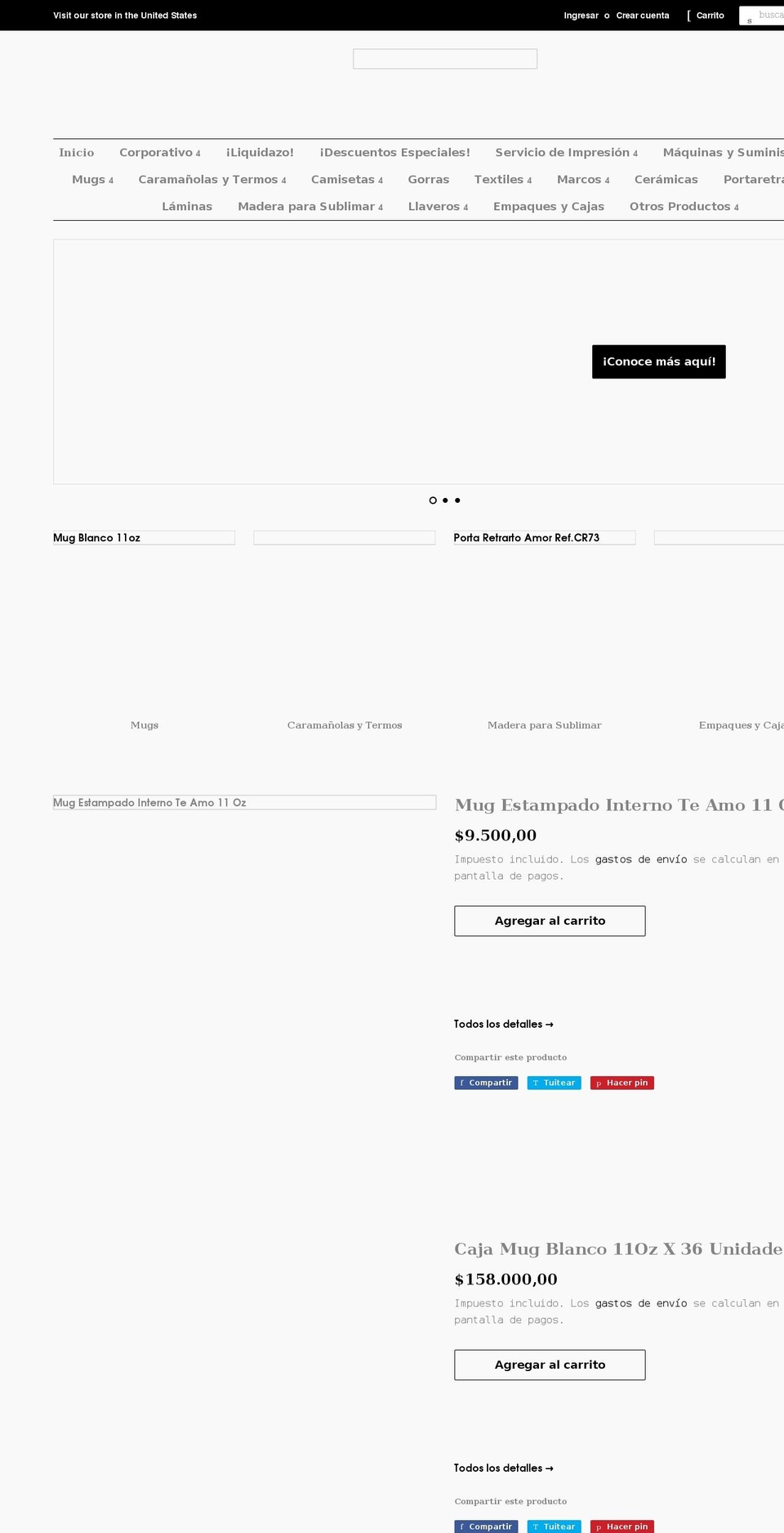 tendenciasgyg.com shopify website screenshot