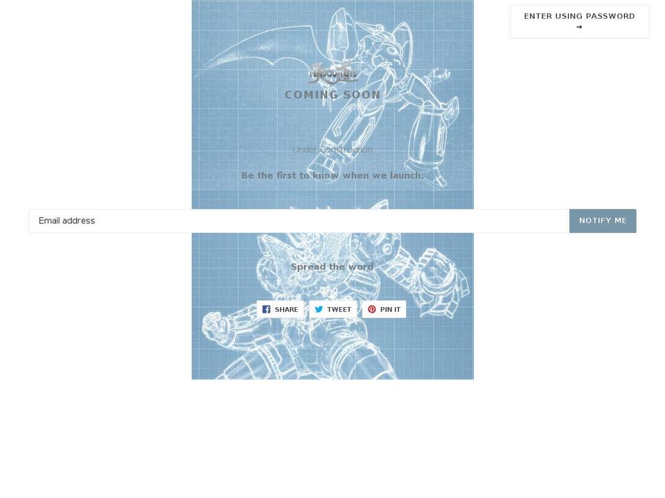 tendoutoys.com shopify website screenshot