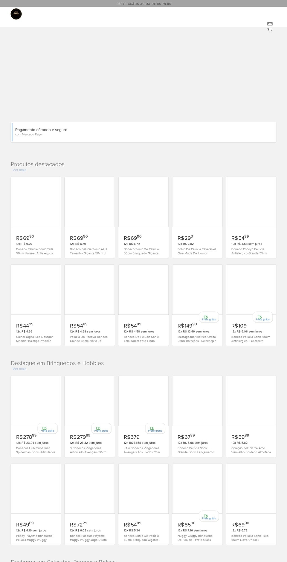 tendtudostore.com — Shopify storefront screenshot