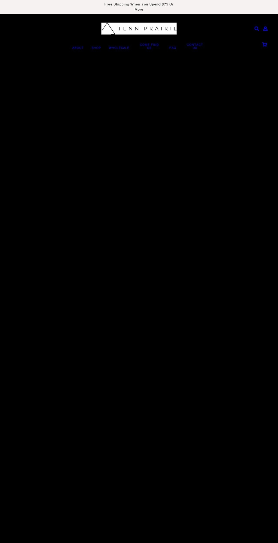 tennprairie.com shopify website screenshot