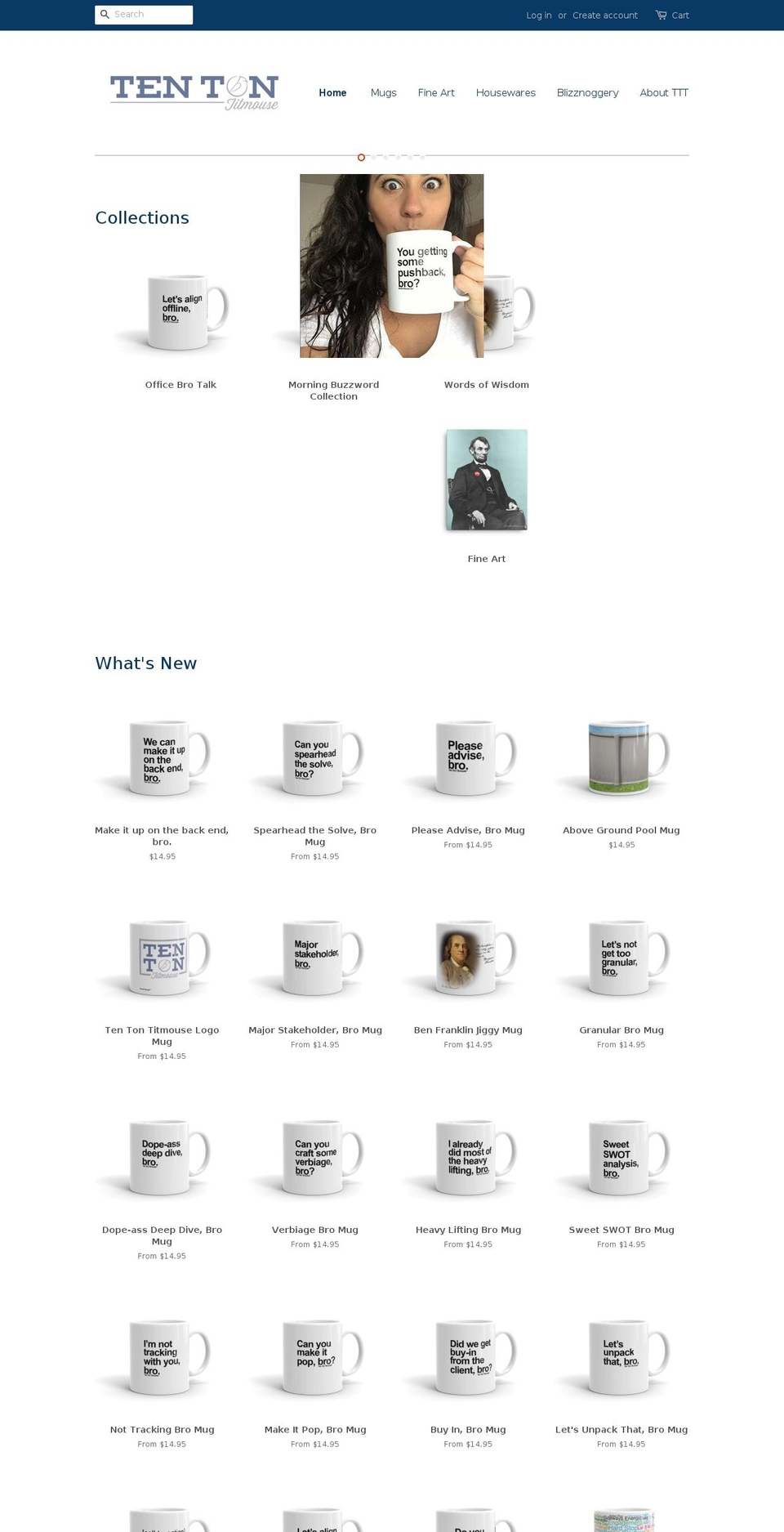 tentontitmouse.com shopify website screenshot