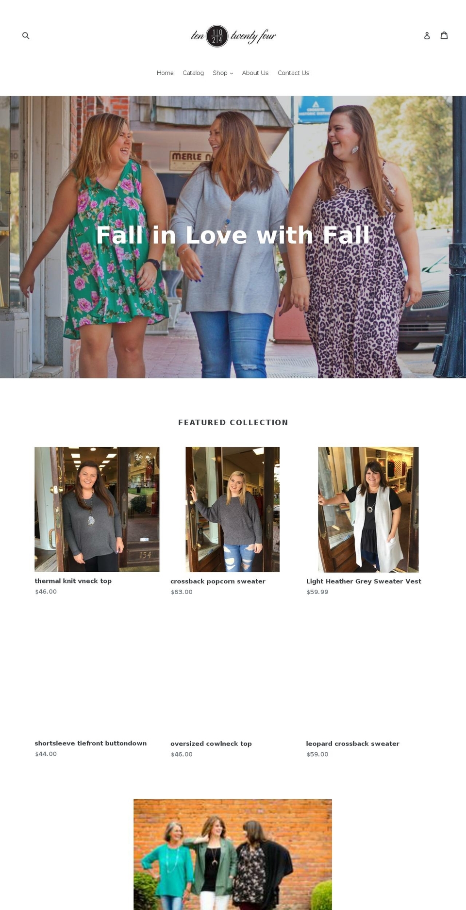 tentwentyfourstore.com shopify website screenshot