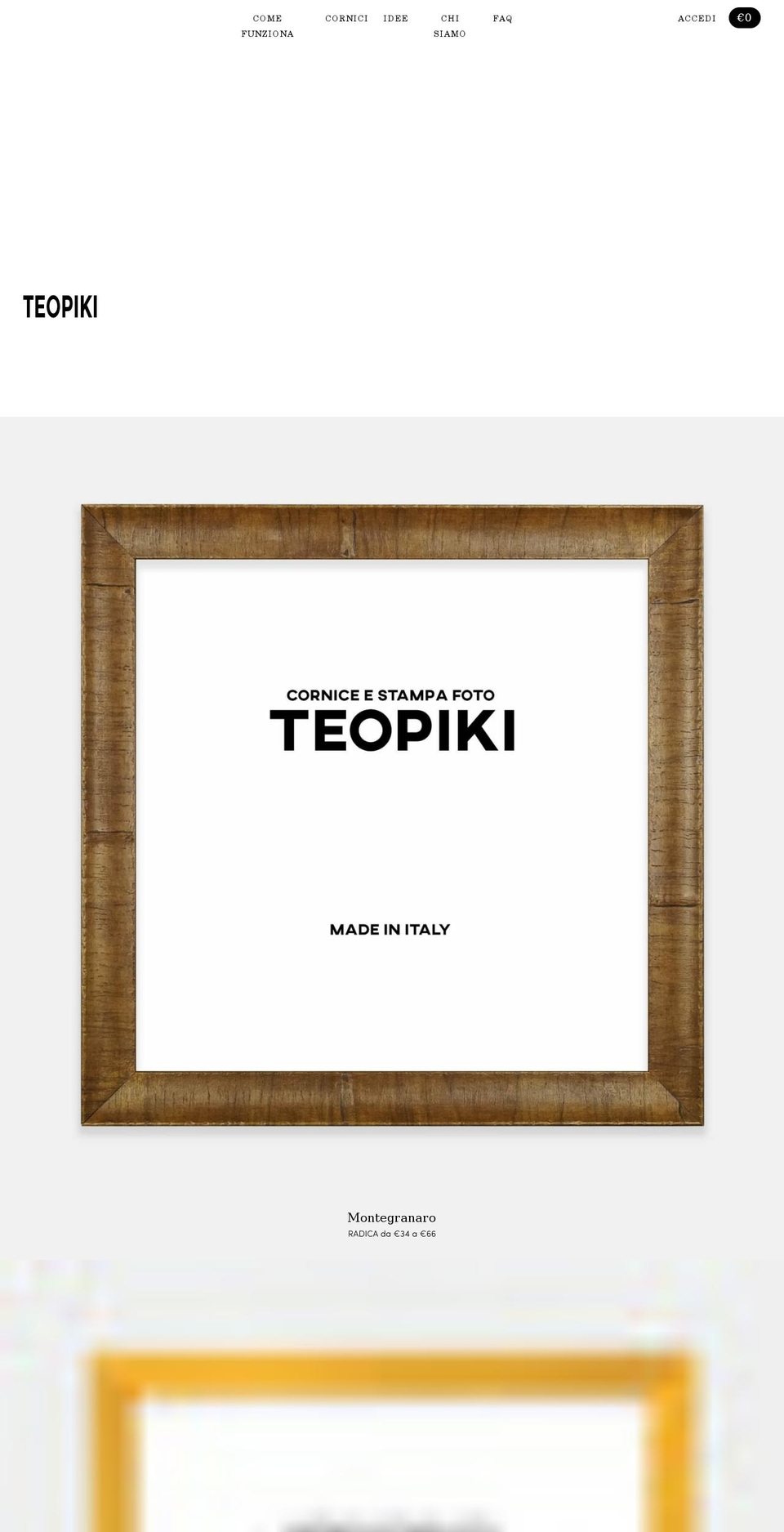 teopiki.com — Shopify storefront screenshot