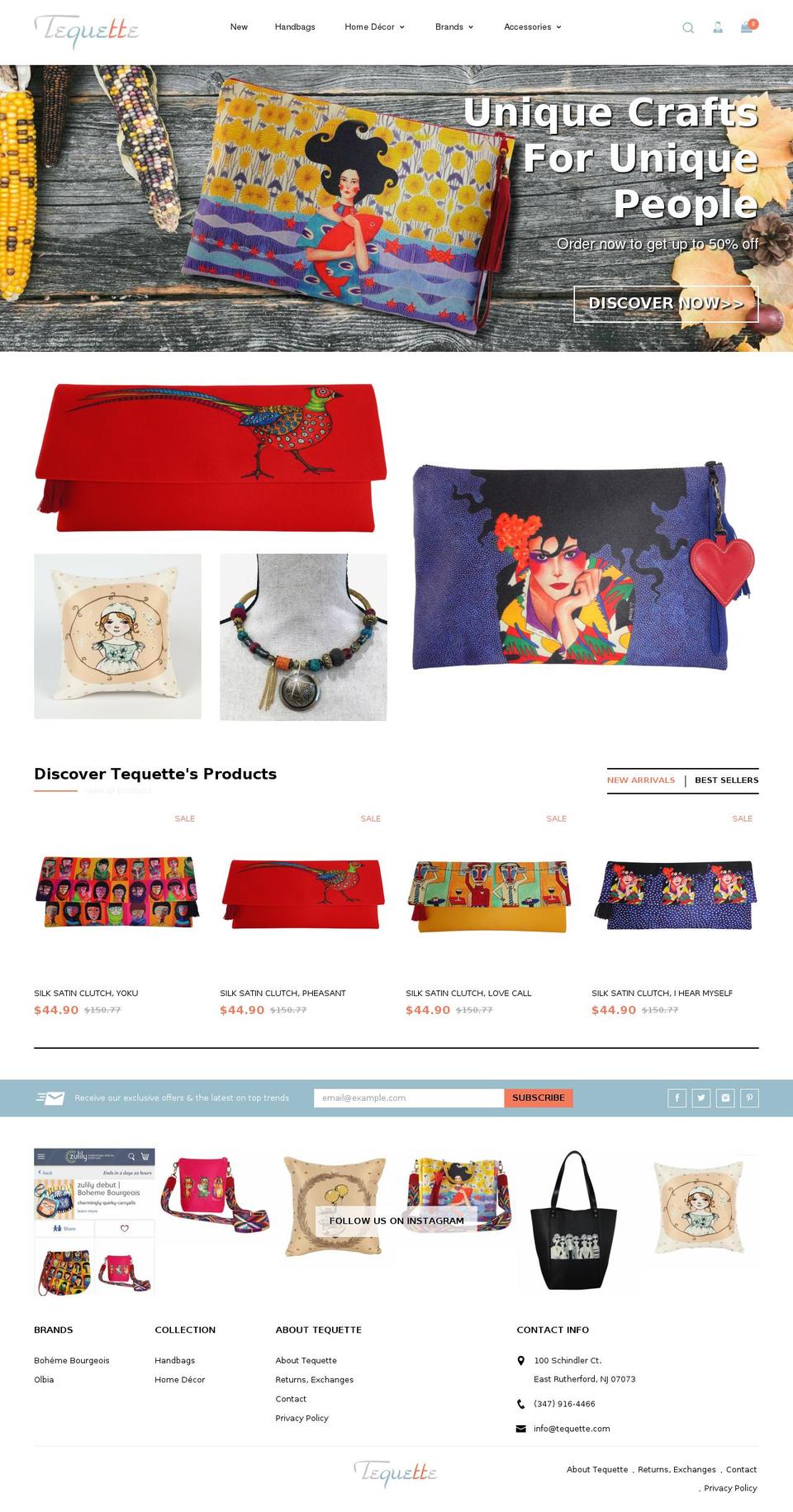 bingomoda1 Shopify theme site example tequette.com