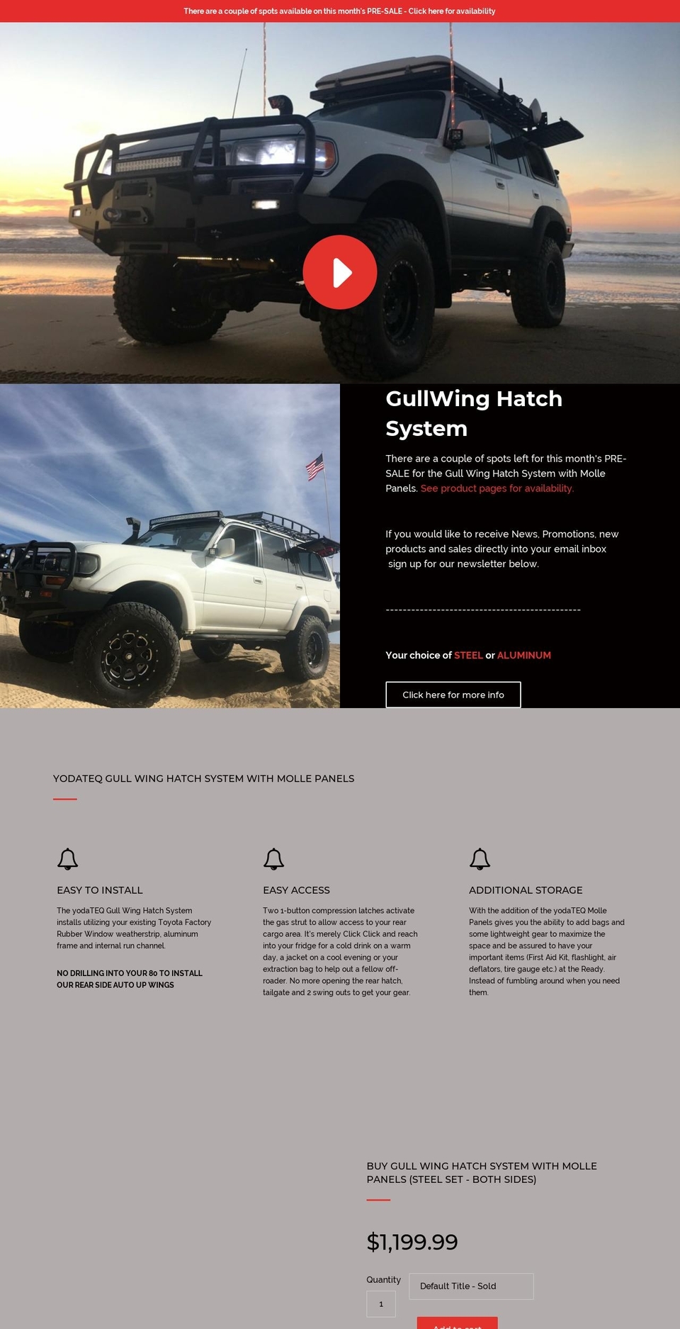 teqwings.com — Shopify storefront screenshot