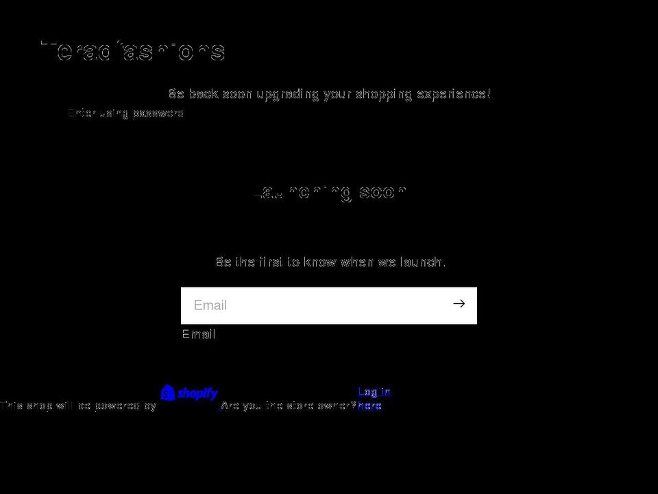 teradfashions.com shopify website screenshot