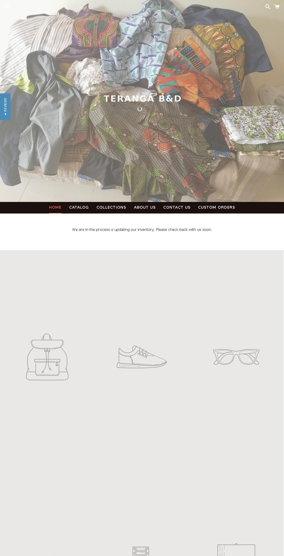 terangabd.com — Shopify storefront screenshot