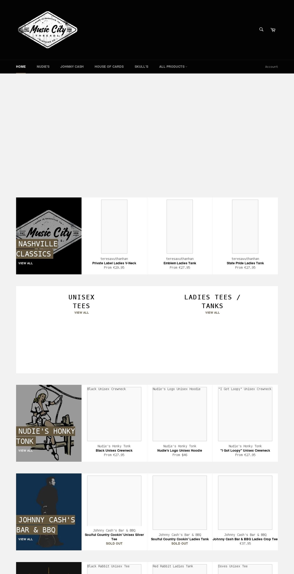 teresavuthanhan.com shopify website screenshot