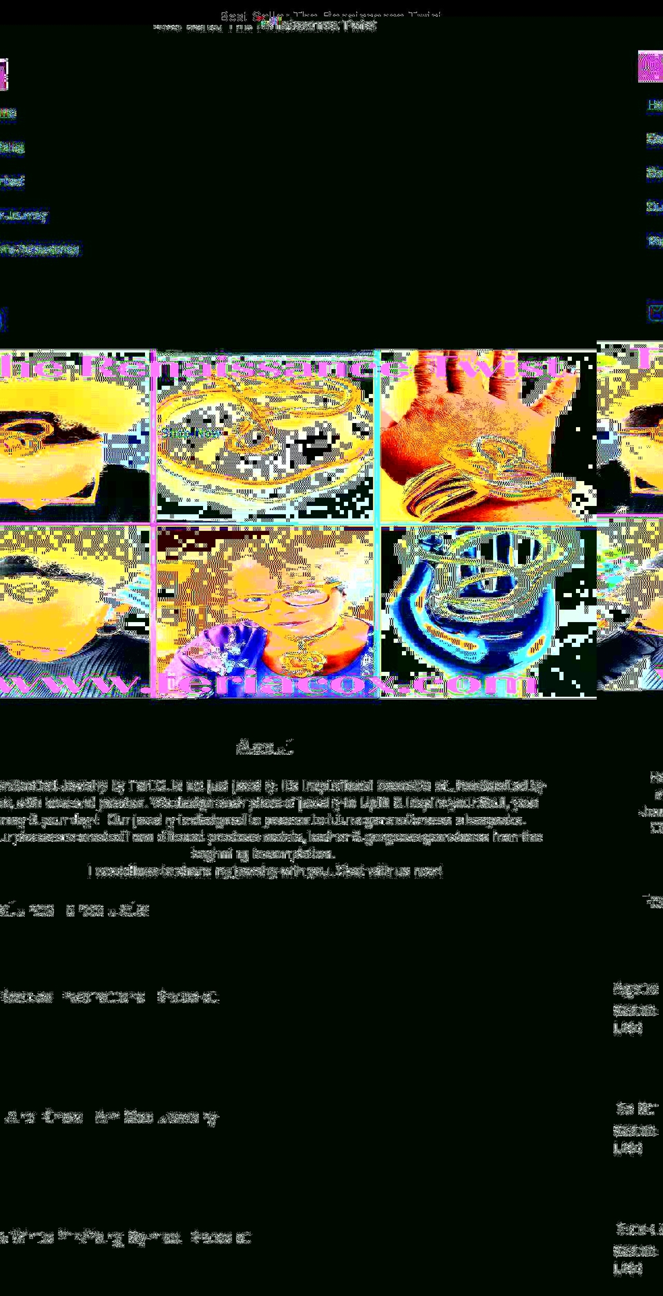teriacox.com shopify website screenshot