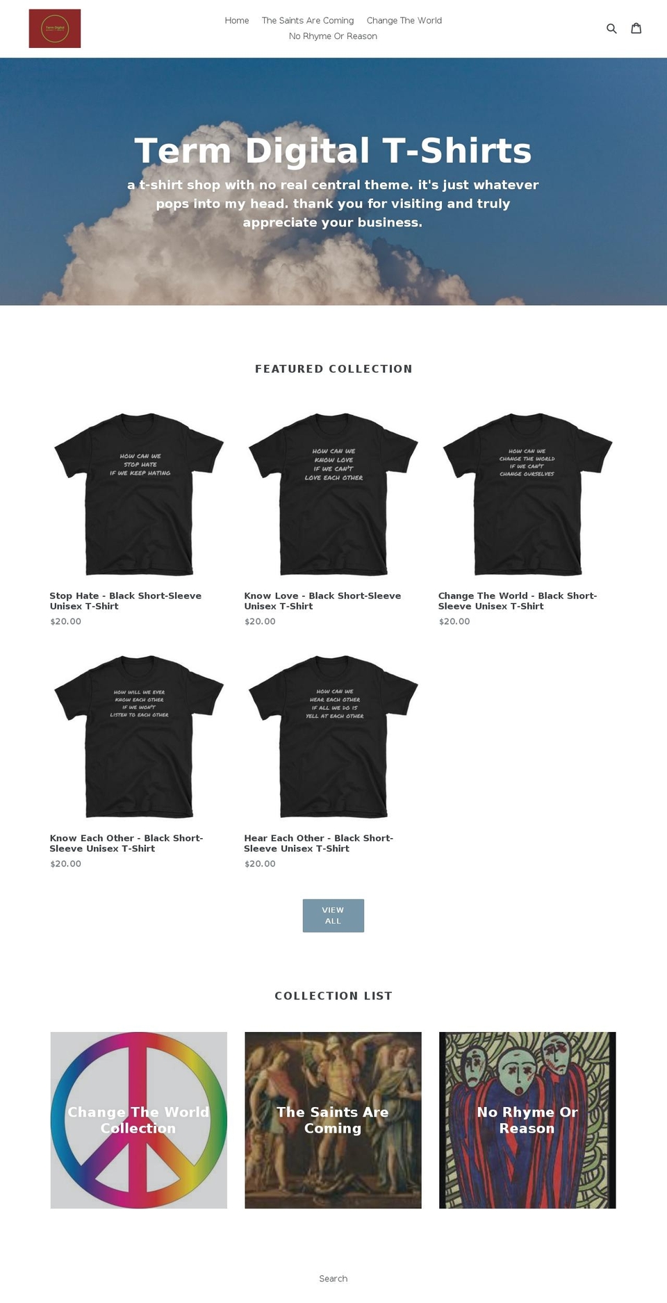 termdigital.com — Shopify storefront screenshot