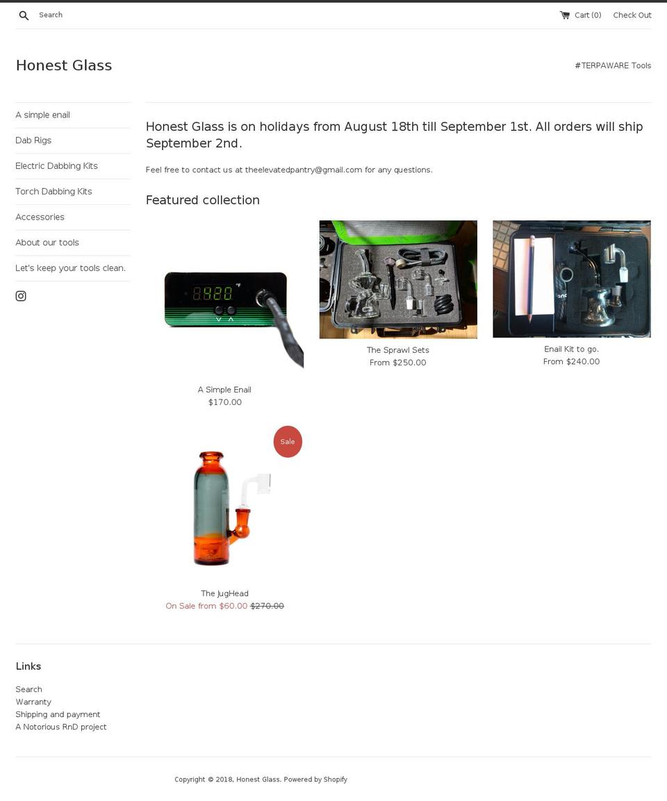 terpaware.com — Shopify storefront screenshot