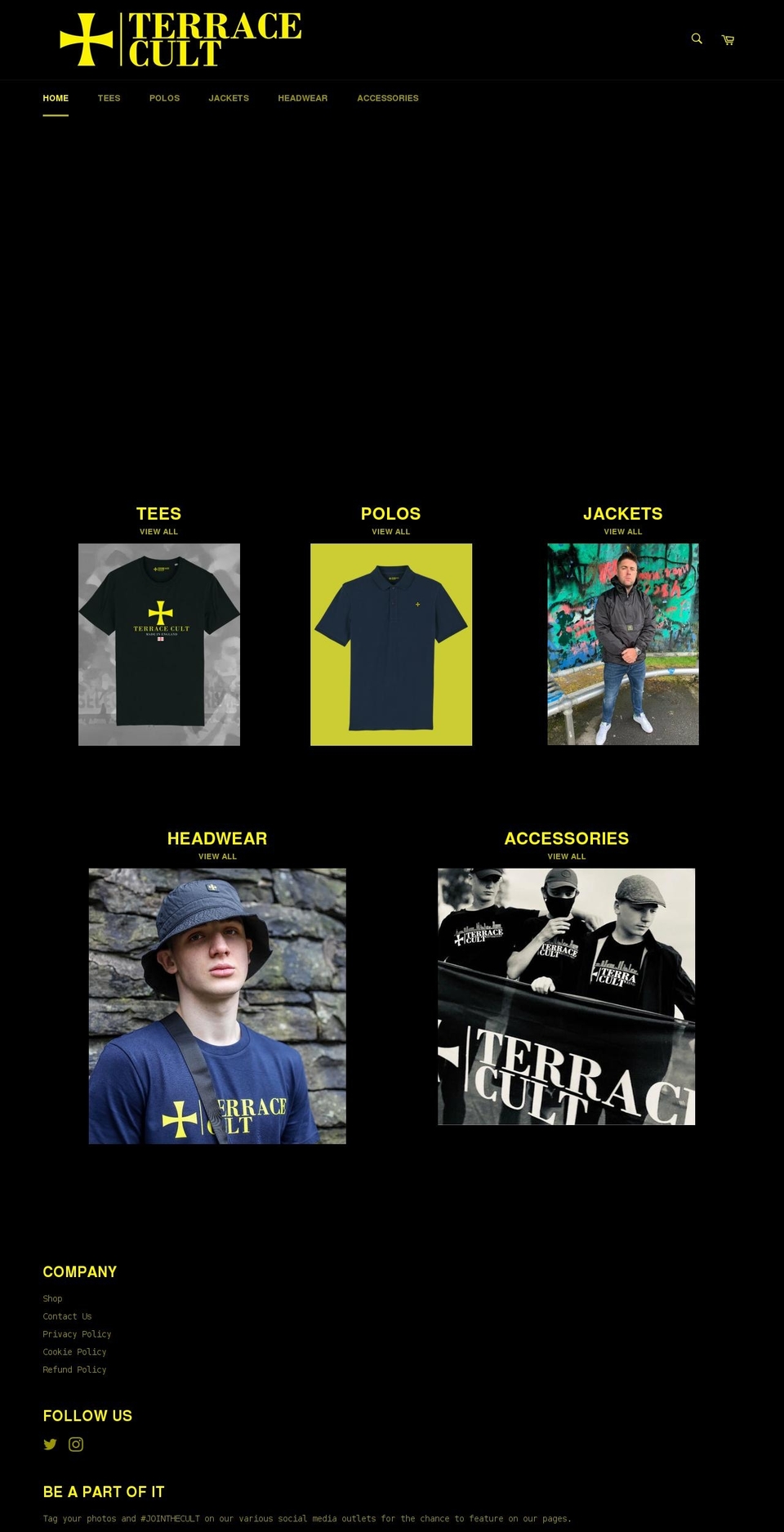 terracecultamerica.com shopify website screenshot