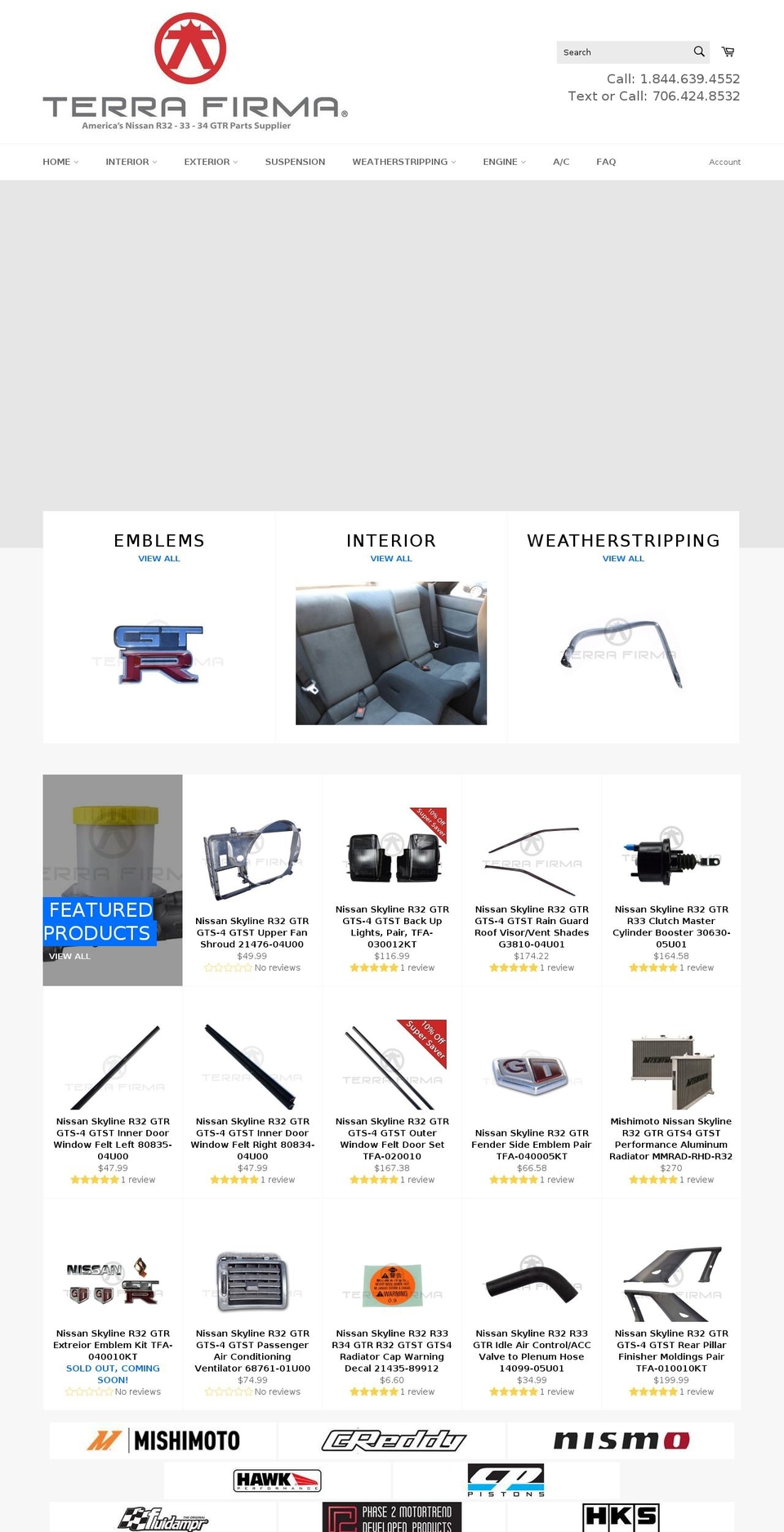 Copy of venture Shopify theme site example terrafirmaautomotive.com
