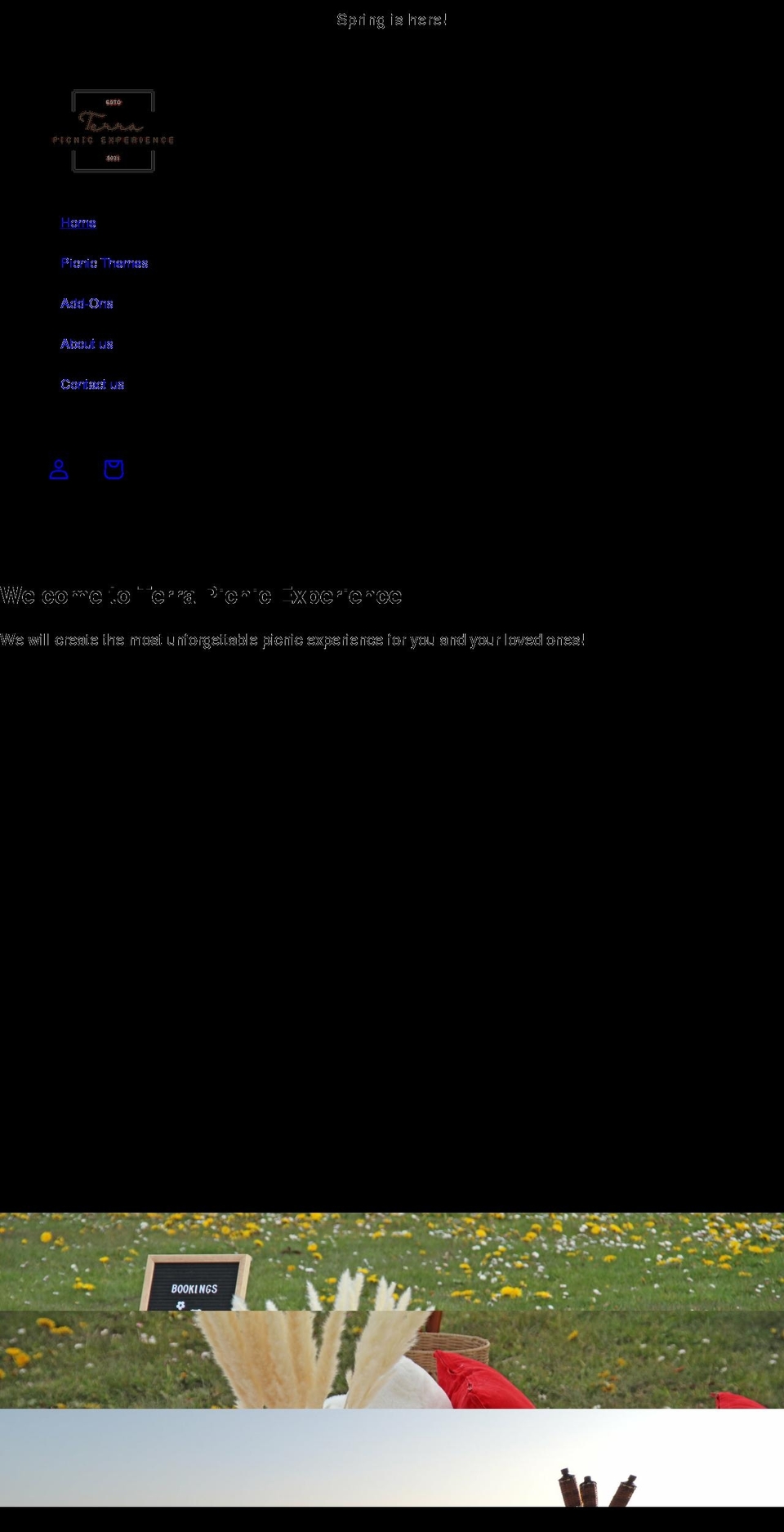 terrapicnic.com shopify website screenshot