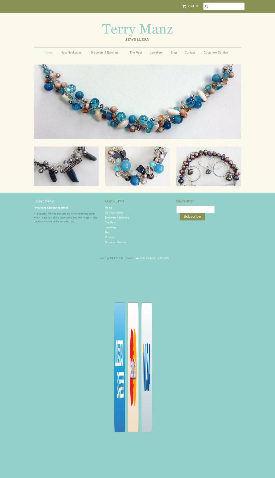 terrymanz.com shopify website screenshot
