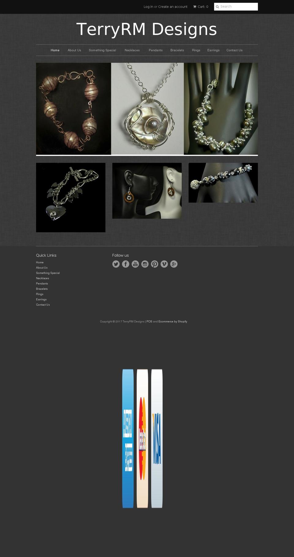 terryrmdesigns.com shopify website screenshot